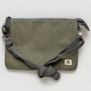 ORI London Carnaby Crossbody Green Recycled Canvas Bag Purse #5703